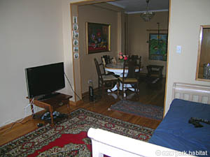 New York 2 Bedroom roommate share apartment - living room (NY-12748) photo 2 of 3