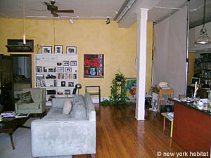 Nueva York 2 Dormitorios - Loft apartamento - sala (NY-12750) photo 9 de 10