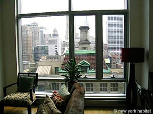 New York 1 Bedroom accommodation - living room (NY-12827) photo 3 of 6