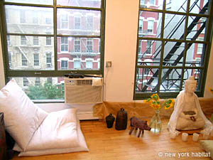 New York 1 Bedroom - Loft - Duplex accommodation - living room (NY-12831) photo 3 of 8