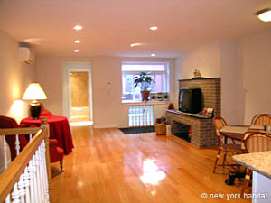 New York 3 Zimmer - Duplex - Stadthaus ferienwohnung - wohnzimmer (NY-12847) photo 4 von 9