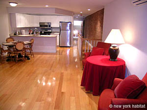 New York 3 Zimmer - Duplex - Stadthaus ferienwohnung - wohnzimmer (NY-12847) photo 2 von 9