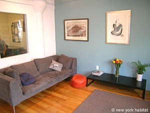 New York 3 Zimmer - Loft wohnungsvermietung - wohnzimmer (NY-12863) photo 2 von 8