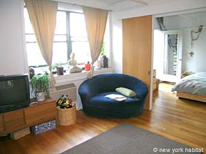 New York 3 Zimmer - Loft wohnungsvermietung - wohnzimmer (NY-12863) photo 3 von 8