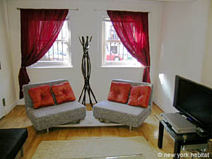 New York 1 Bedroom accommodation - living room (NY-12944) photo 2 of 6