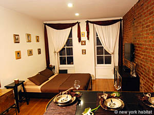 New York 1 Camera da letto appartamento casa vacanze - soggiorno (NY-14038) photo 2 di 5