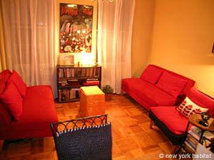 New York 2 Bedroom roommate share apartment - living room (NY-14115) photo 3 of 11
