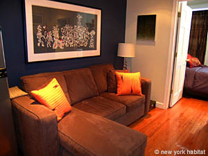New York 1 Camera da letto appartamento casa vacanze - soggiorno (NY-14147) photo 4 di 6