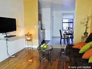 New York 1 Camera da letto appartamento casa vacanze - soggiorno 1 (NY-14214) photo 2 di 8