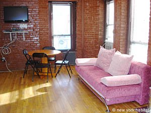 New York 3 Zimmer - Loft ferienwohnung - wohnzimmer (NY-14215) photo 4 von 12