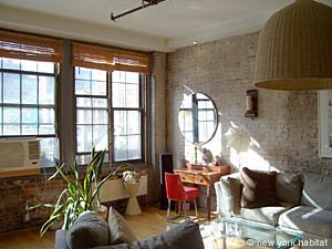 New York 1 Bedroom - Loft accommodation - living room 1 (NY-14379) photo 5 of 7