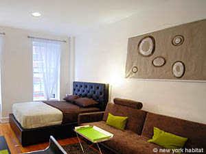New York 1 Bedroom accommodation - living room (NY-14433) photo 1 of 6