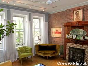 New York 2 Bedroom - Duplex accommodation bed breakfast - living room 2 (NY-14447) photo 3 of 6