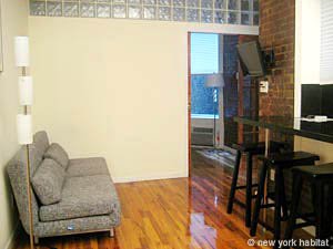 New York 3 Zimmer wohnungsvermietung - wohnzimmer (NY-14626) photo 1 von 2