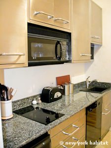 New York Studio avec Alc&ocirc;ve T1 logement location appartement - cuisine (NY-14967) photo 1 sur 3