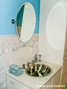 New York Studio avec Alc&ocirc;ve T1 logement location appartement - salle de bain (NY-14967) photo 3 sur 4