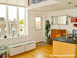 New York 2 Zimmer - Loft wohnungsvermietung - wohnzimmer (NY-14969) photo 3 von 8