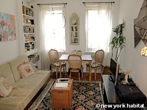 New York 2 Zimmer wohngemeinschaft - wohnzimmer (NY-15362) photo 1 von 4