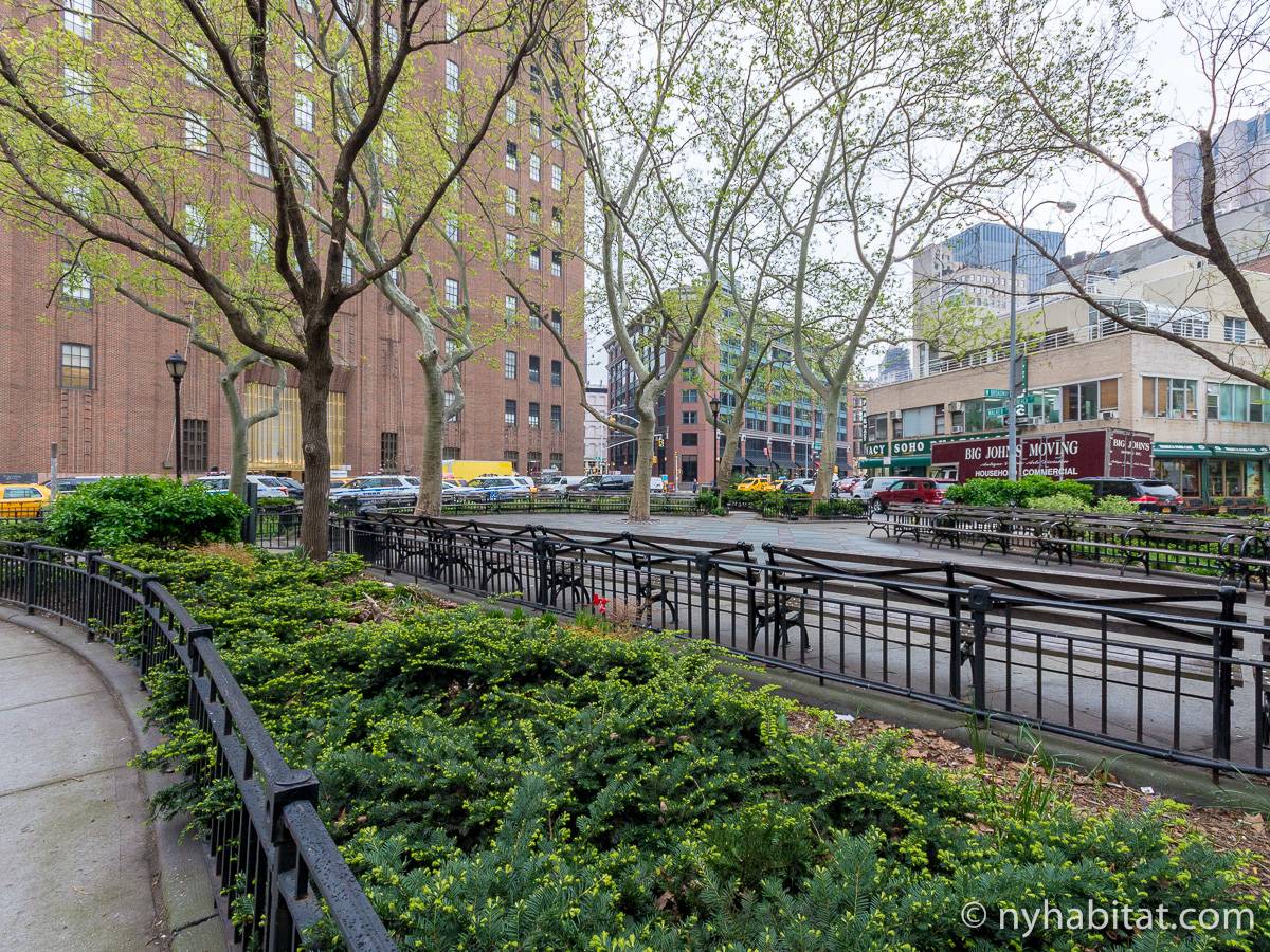 New York Apartment 1 Bedroom Loft Apartment Rental in Tribeca (NY15771)