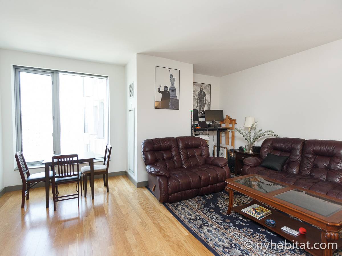 New York Apartment 1 Bedroom Loft Apartment Rental in Tribeca (NY7410)