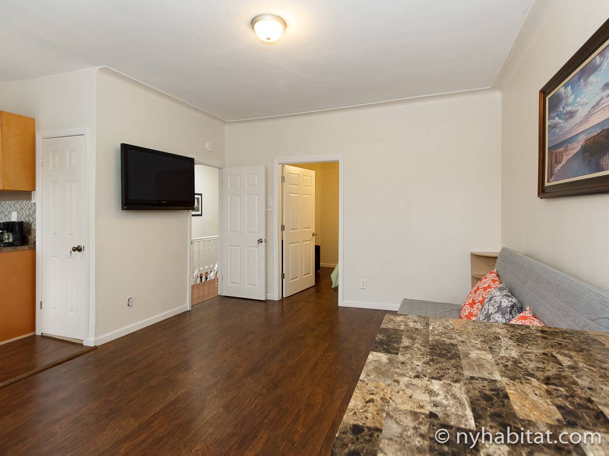 New York Apartment Alcove Studio Apartment Rental in Jamaica, Queens