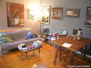 New York Studio accommodation - living room (NY-2575) photo 2 of 6