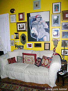 New York 2 Zimmer ferienwohnung - wohnzimmer (NY-3370) photo 5 von 6