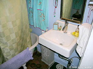 New York 2 Zimmer ferienwohnung - badezimmer (NY-3370) photo 2 von 3