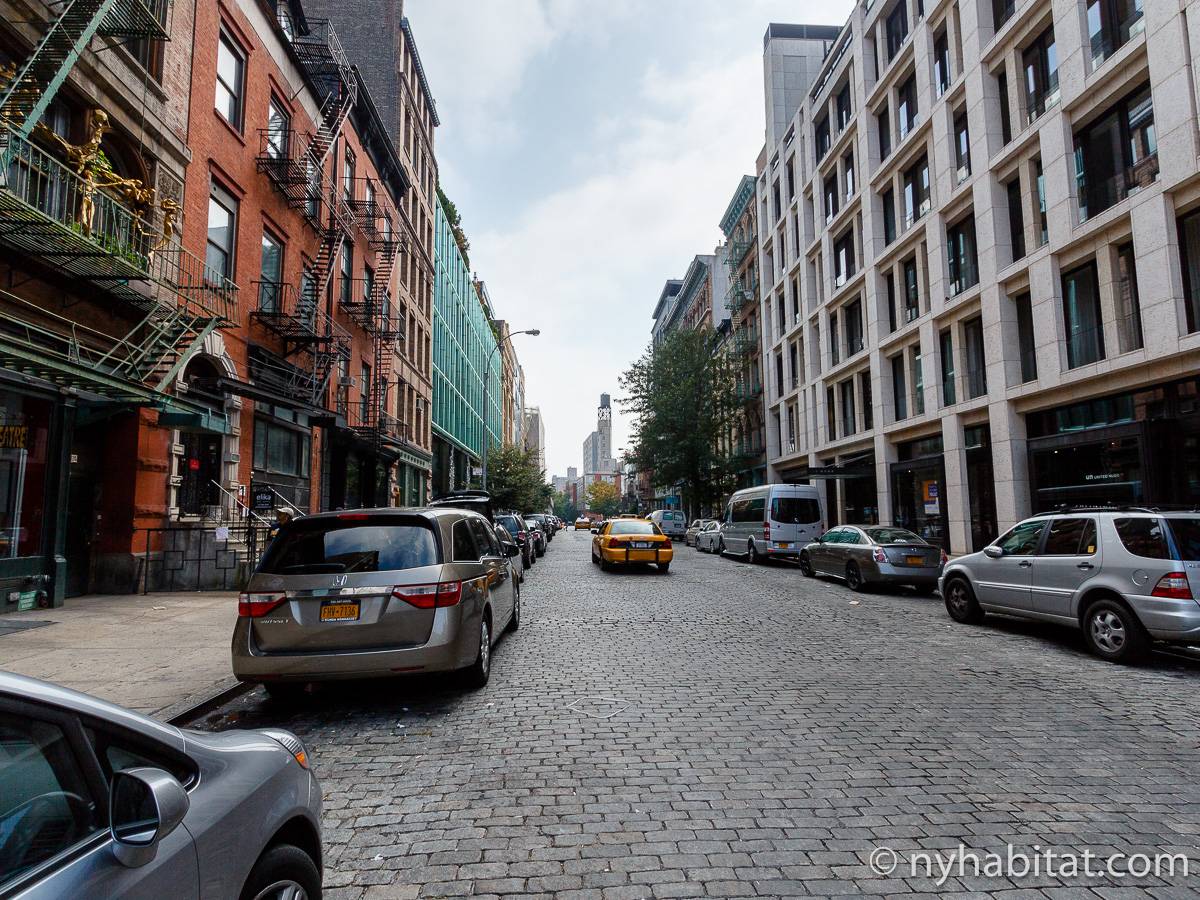 New York Apartment 1 Bedroom Loft Apartment Rental in Noho, Greenwich Village West Village