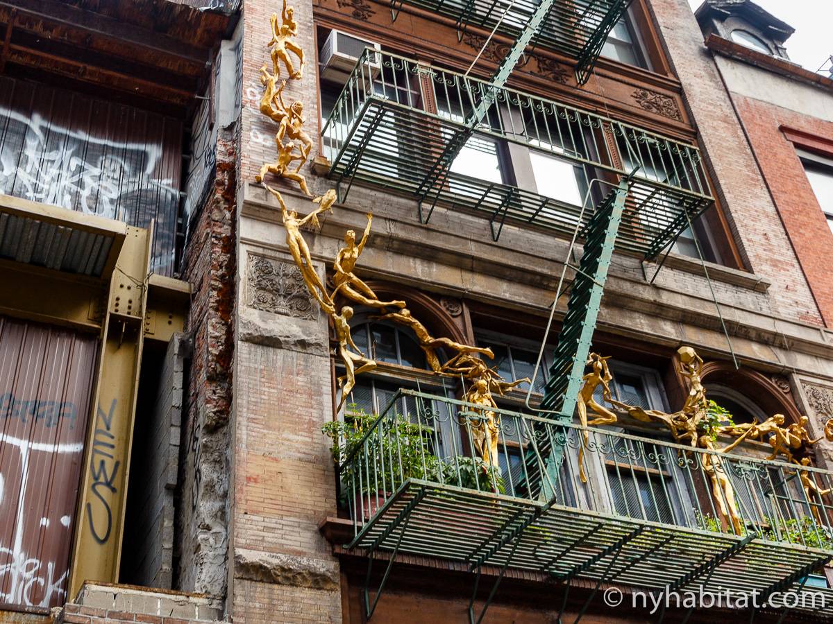 New York Apartment 1 Bedroom Loft Apartment Rental in Noho, Greenwich