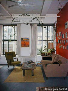 Nueva York 3 Dormitorios - Loft piso para compartir - sala (NY-3787) photo 1 de 3