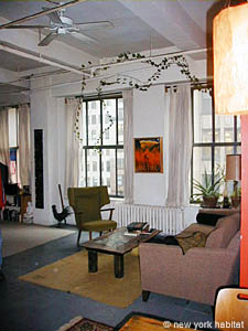 Nueva York 3 Dormitorios - Loft piso para compartir - sala (NY-3787) photo 3 de 3