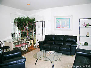 New York 3 Zimmer wohnungsvermietung - wohnzimmer (NY-4591) photo 2 von 6