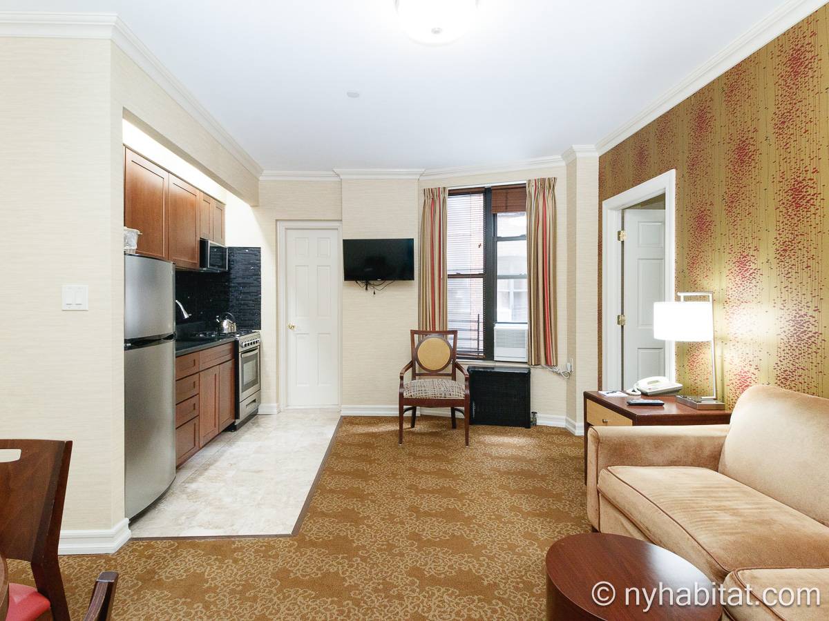 New York - 1 Bedroom accommodation - Apartment reference NY-4646