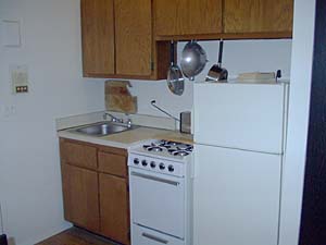 New York Studio apartment kitchen photo 9