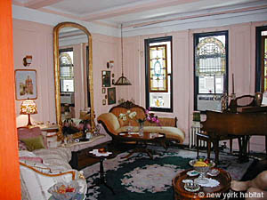 Nueva York 2 Dormitorios piso para compartir - sala (NY-5227) photo 2 de 8