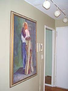 New York Studio accommodation living room photo 3