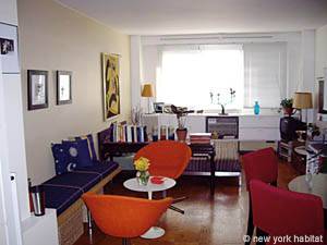 New York Studio accommodation living room photo 16