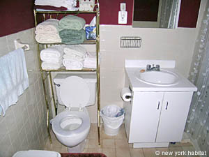 New York T2 appartements location vacances - salle d'eau (NY-5589) photo 1 de 2