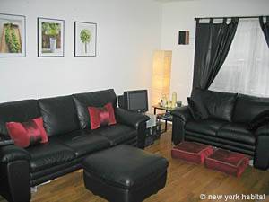 New York 3 Zimmer wohngemeinschaft - wohnzimmer (NY-5748) photo 2 von 8