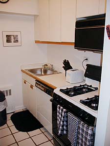 New York Studio mit Alkoven wohnungsvermietung - k&uuml;che (NY-5886) photo 1 von 2