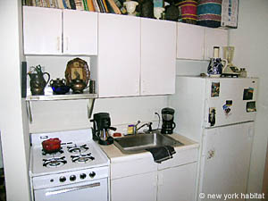 New York Studiowohnung wohnungsvermietung - k&uuml;che (NY-7201) photo 3 von 4