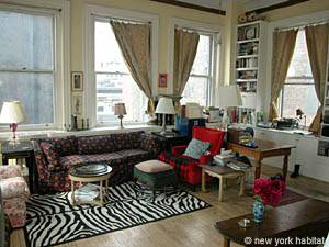 New York 1 Camera - Loft appartamento - soggiorno (NY-7310) photo 6 di 9