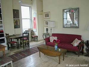 New York 1 Camera - Loft appartamento - soggiorno (NY-7310) photo 2 di 9