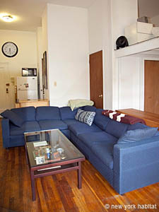 Nueva York 1 Dormitorio alojamiento - sala (NY-7620) photo 2 de 4