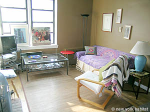 New York 1 Bedroom accommodation - living room (NY-7694) photo 2 of 7