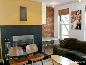 New York 1 Bedroom - Loft apartment - living room (NY-8032) photo 6 of 7 New York 1 Bedroom - Loft apartment - living room (NY-8032) photo 6 of 7