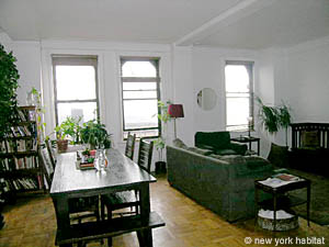 New York 3 Zimmer wohngemeinschaft - wohnzimmer (NY-8135) photo 3 von 5