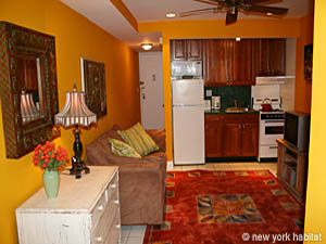 New York Studio accommodation - living room (NY-8704) photo 10 of 10