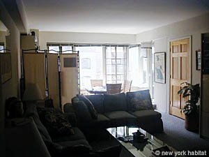 New York 3 Zimmer wohngemeinschaft - wohnzimmer (NY-9071) photo 3 von 6